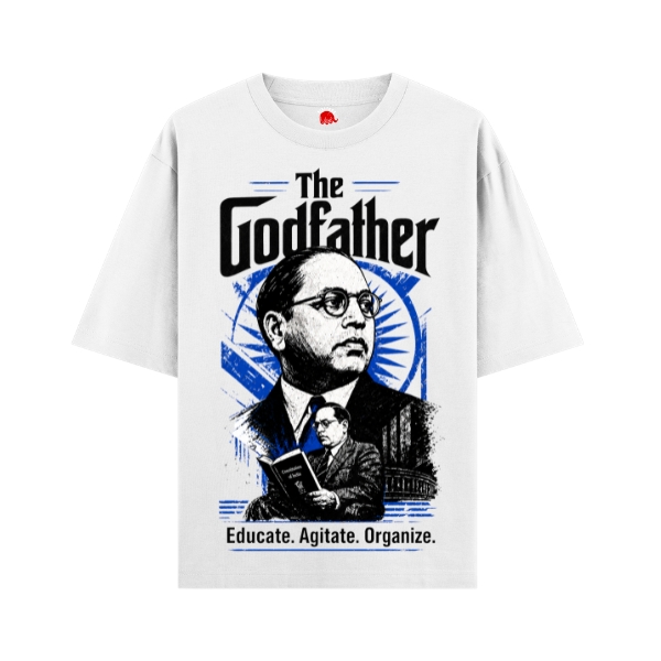 VIBETARA | Kunal Kamra Tshirt | The godfather Oversized T-shirt