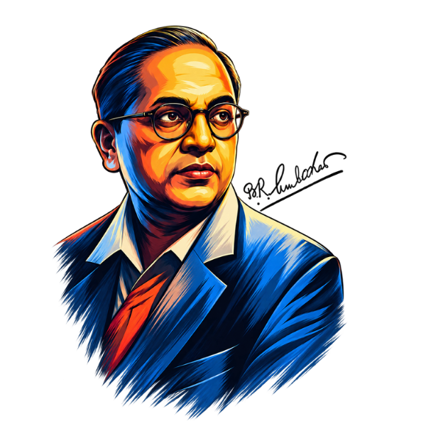 VIBETARA Dr. B.R. Ambedkar Graphic T-Shirt | Premium Cotton Black Printed Tee | Jai Bhim Streetwear | Unisex Oversized Fit