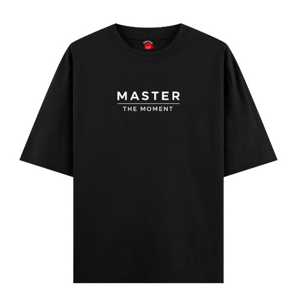 Vibetara-Master The Moment Football Oversized T-Shirt | Minimal Sports Streetwear Tee