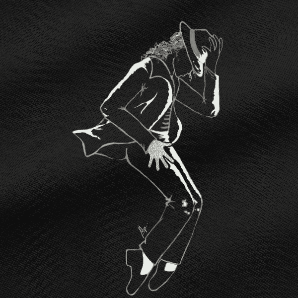 Vibetara-Michael Jackson Midnight Groove Oversized T-Shirt