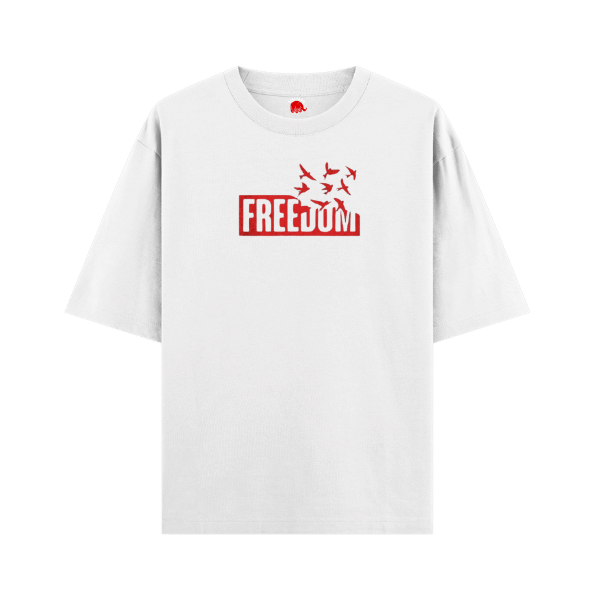 Vibetara -Freedom Graphic T-Shirt- Regular and Oversized Tees -100% cotton Babasaheb Tee