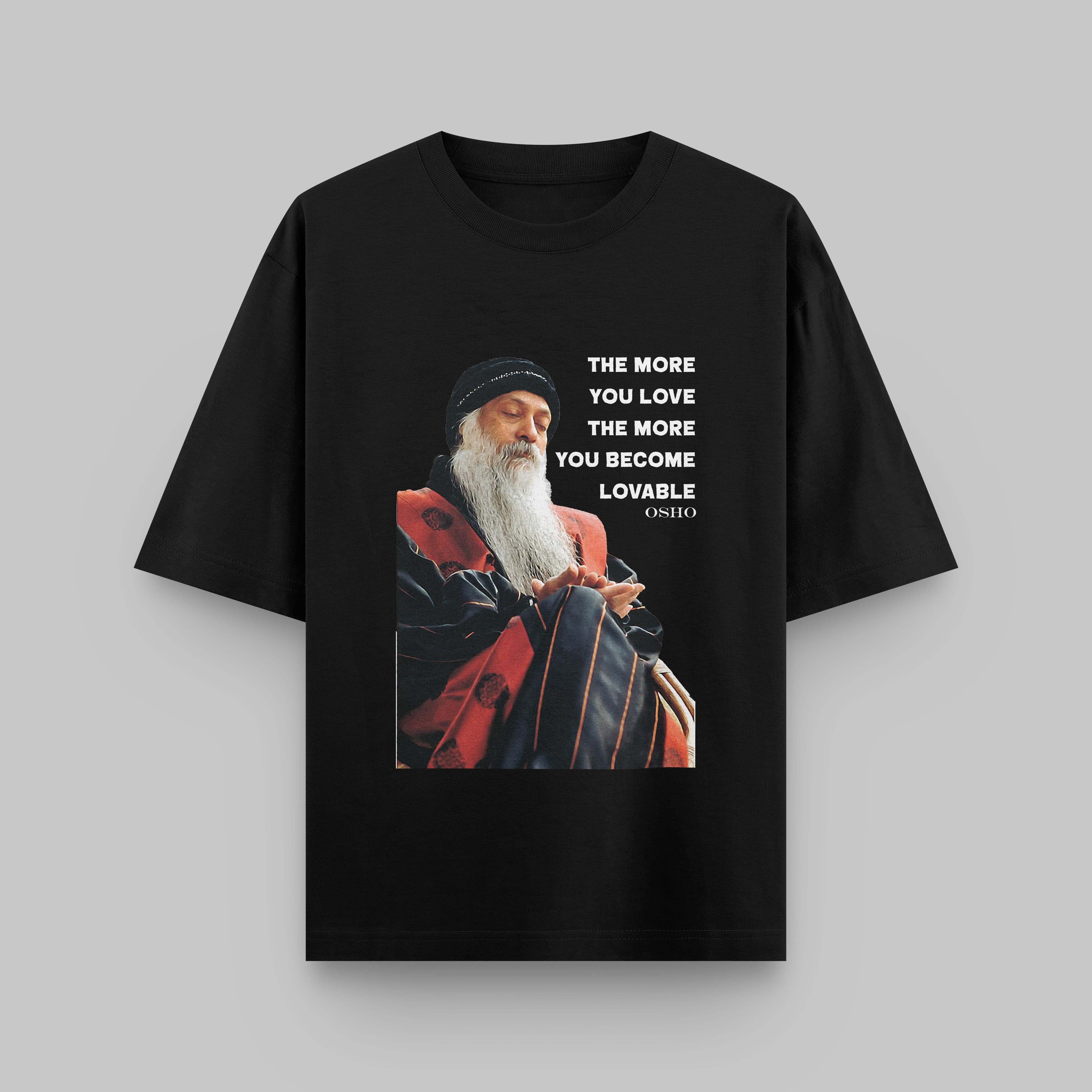 VIBETARA - Osho Quotes Printed T-Shirt