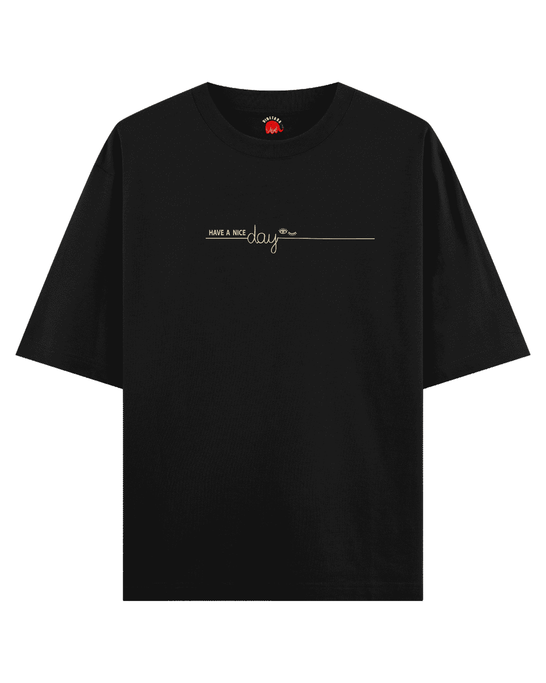 Vibetara-OSHO Tomorrow Never Comes Oversized T-Shirt | Spiritual Quote Graphic Tee for Men & Women
