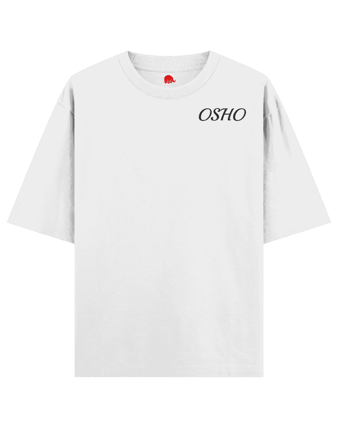 Vibetara-OSHO Celebrate Myself Oversized T-Shirt | Spiritual Quote Graphic Tee for Men & Women