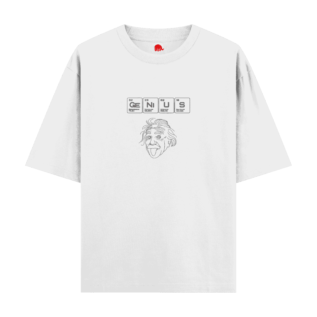 Vibetara-Genius Coder Oversized T-Shirt | Funny Coding Graphic Tee for Programmers