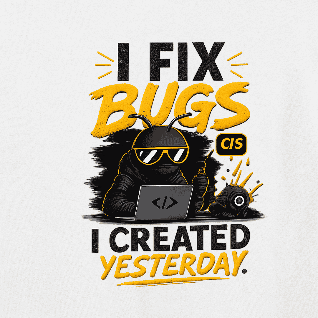 VibetaraI-Fix Bugs I Created Yesterday Oversized T-Shirt | Funny Programmer Graphic Tee