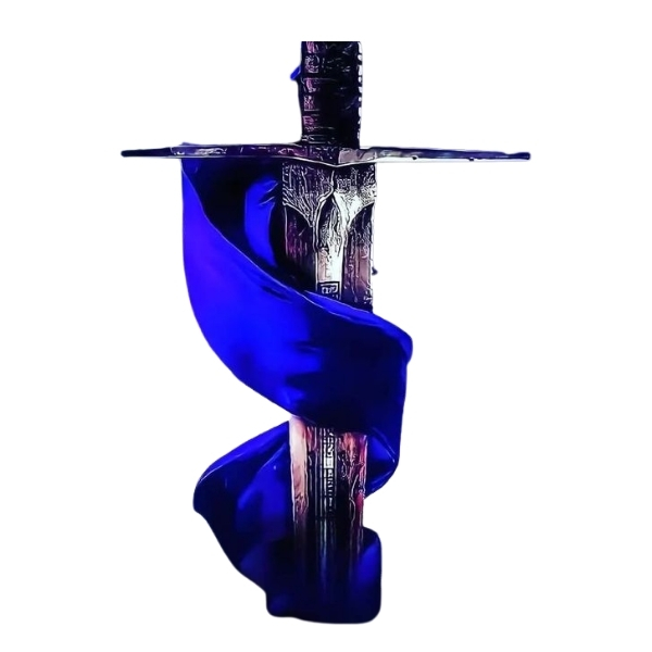 Vibetara-Shourya Sword Oversized T-Shirt – Blue Power Edition | BR Ambedkar Inspired Streetwear