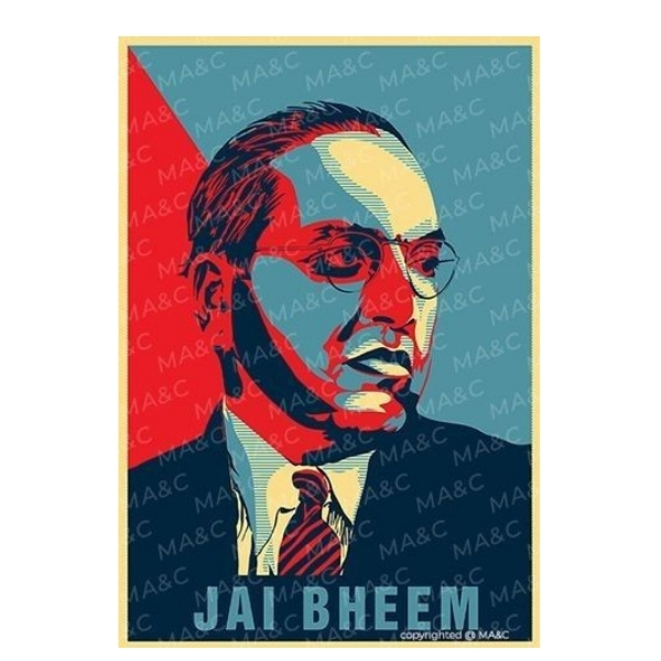 Vibetara-Jai Bheem Dr. Babasaheb Ambedkar Oversized T-Shirt | Bold Graphic Tee