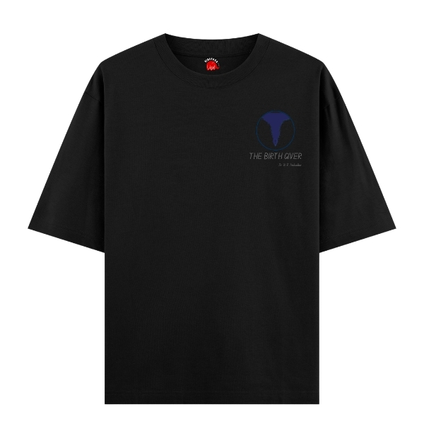 Vibetara-The Birth Giver Ambedkar Oversized T-Shirt | Minimal Graphic Pride Tee