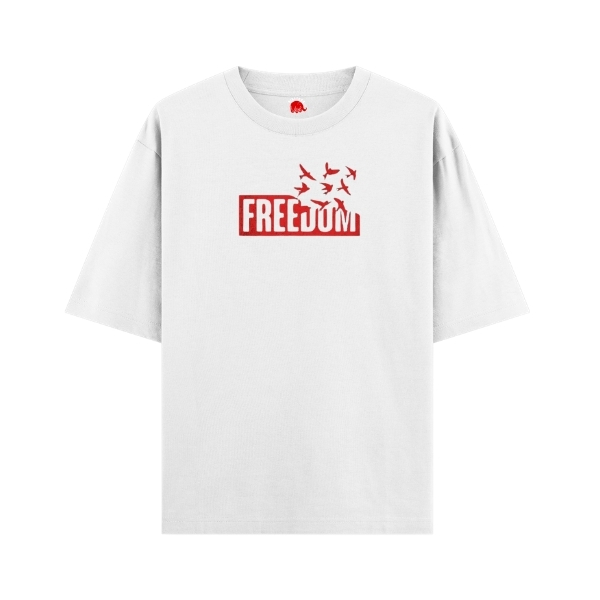 Vibetara -Freedom Graphic T-Shirt- Regular and Oversized Tees -100% cotton Babasaheb Tee